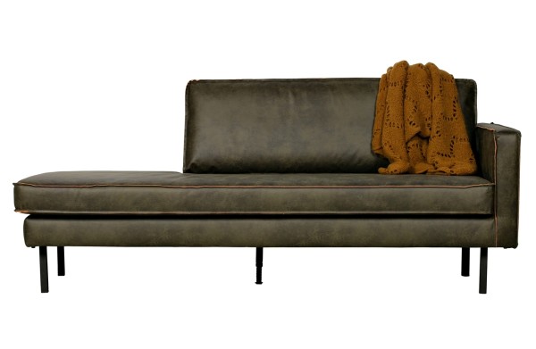Daybed Rodeo Rechts - Leder Army