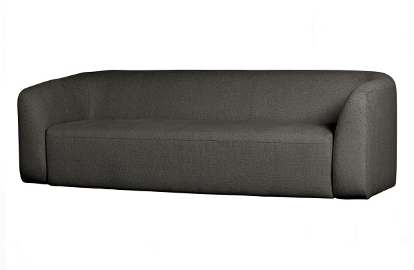Sofa Sloping 3-Sitzer - Chenille - Anthracite Melange