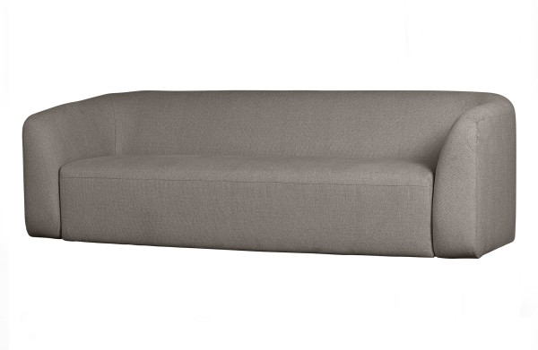 Sofa Sloping 3-Sitzer - Chenille - Grey Melange